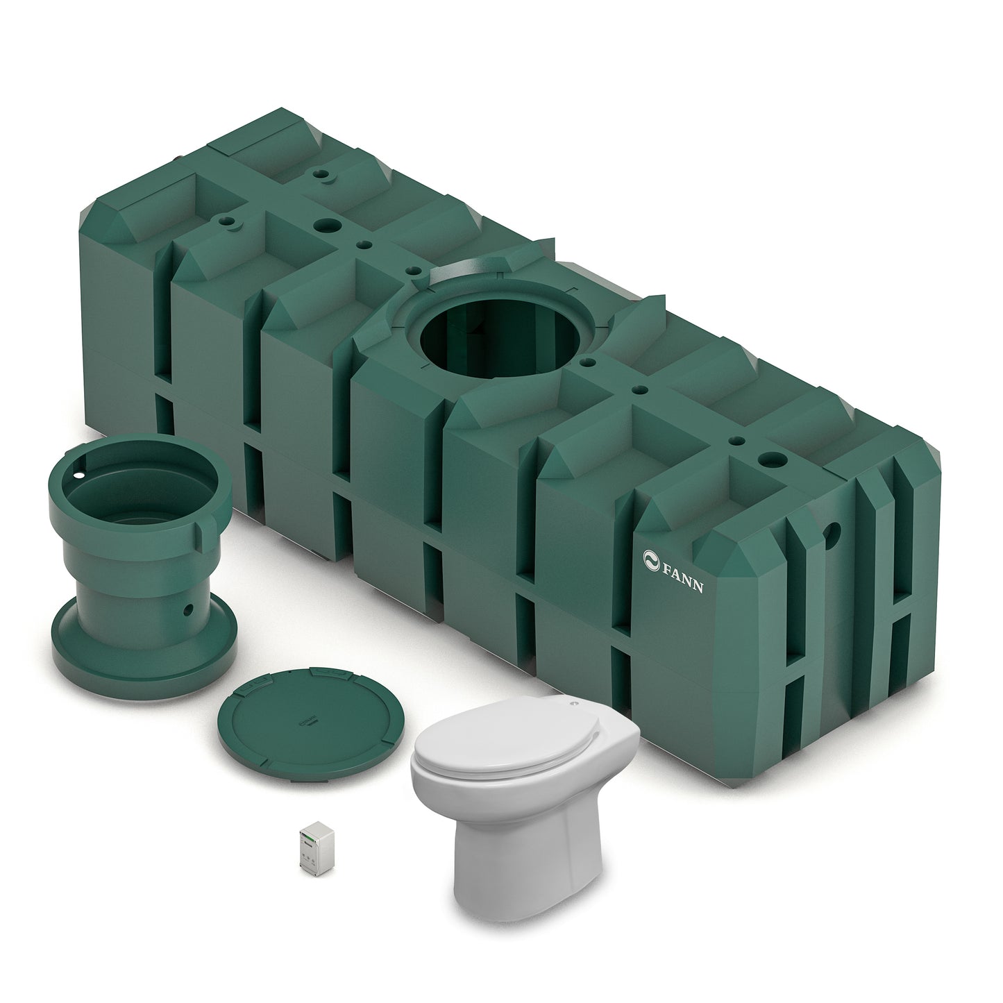 FANN Green Toalettsystem inkl. tank