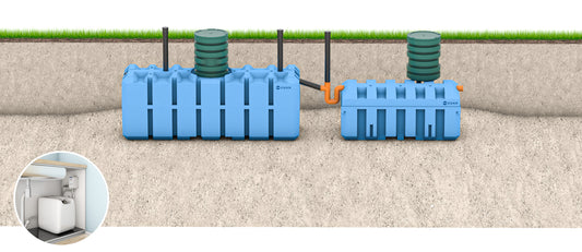 FANN INDRÄN Biobädd WC+BDT 5pe EkoTreat WiFi